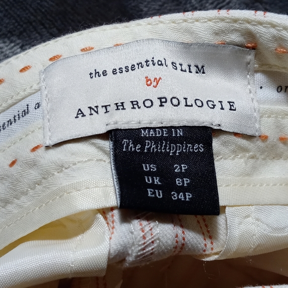 VINTAGE ANTHROPOLOGIE TROUSERS pinstripe - Picture 2 of 5